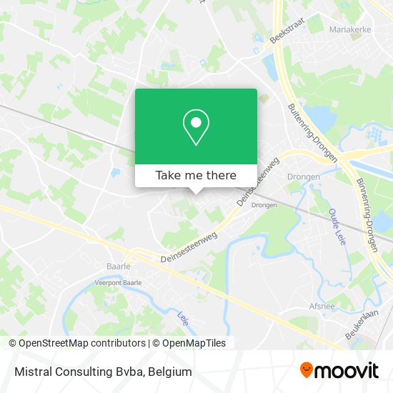 Mistral Consulting Bvba map