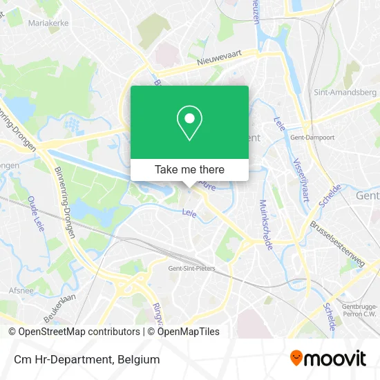 Cm Hr-Department map