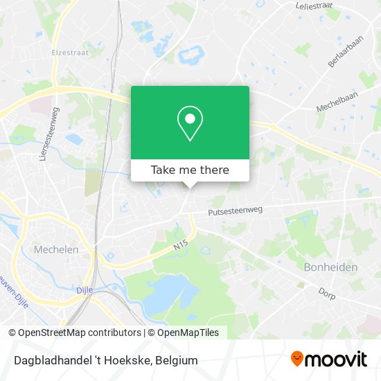 Dagbladhandel 't Hoekske map