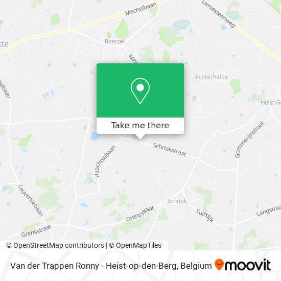 Van der Trappen Ronny - Heist-op-den-Berg plan