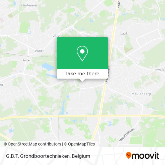 G.B.T. Grondboortechnieken map