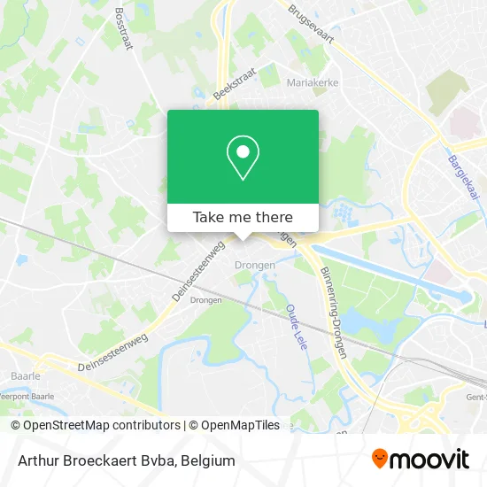 Arthur Broeckaert Bvba plan