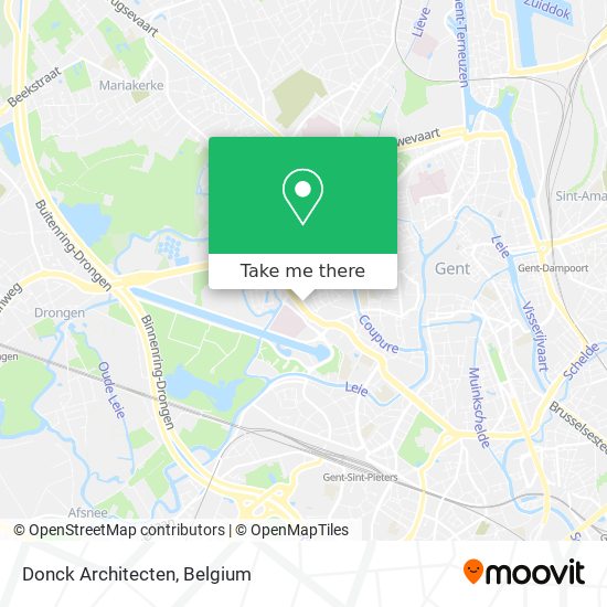 Donck Architecten map