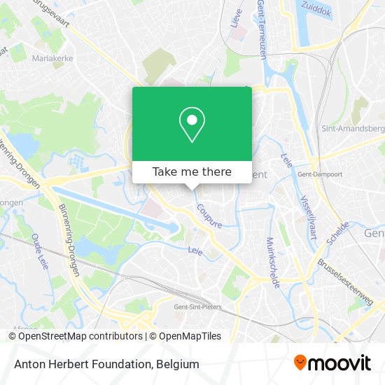 Anton Herbert Foundation map