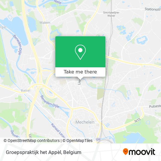 Groepspraktijk het Appèl plan