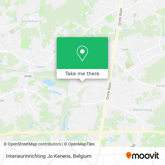 Interieurinrichting Jo Kenens plan