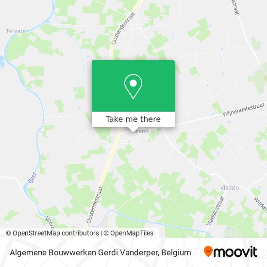 Algemene Bouwwerken Gerdi Vanderper plan