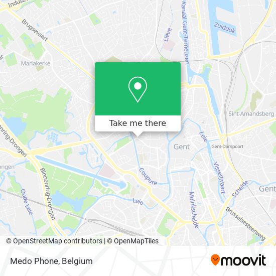 Medo Phone map