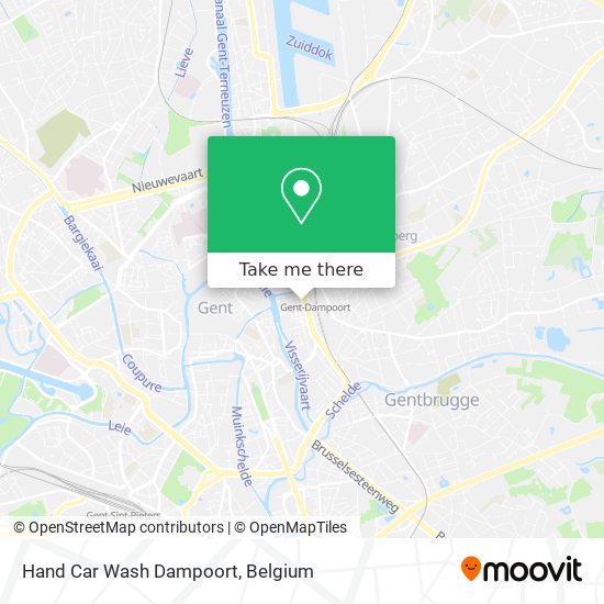 Hand Car Wash Dampoort plan