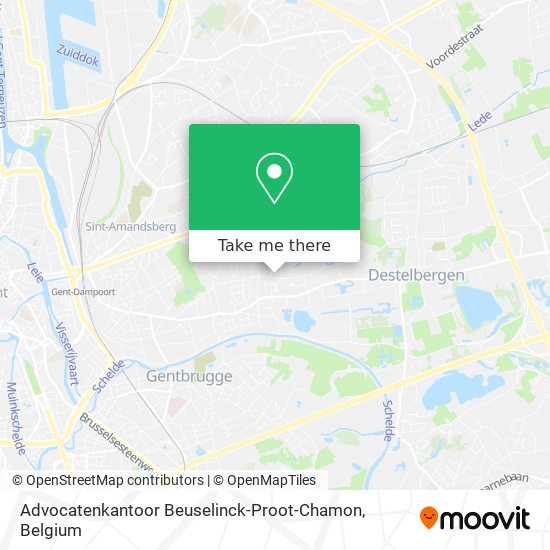 Advocatenkantoor Beuselinck-Proot-Chamon plan