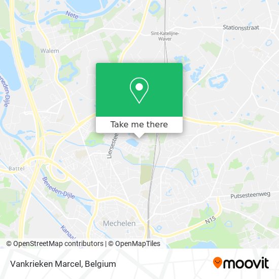 Vankrieken Marcel plan