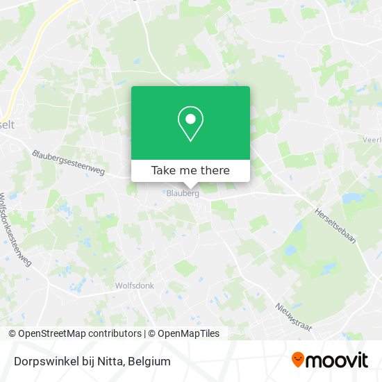 Dorpswinkel bij Nitta map