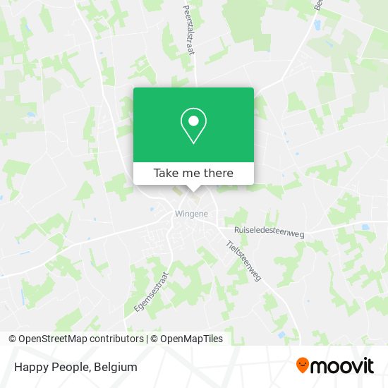 Happy People map