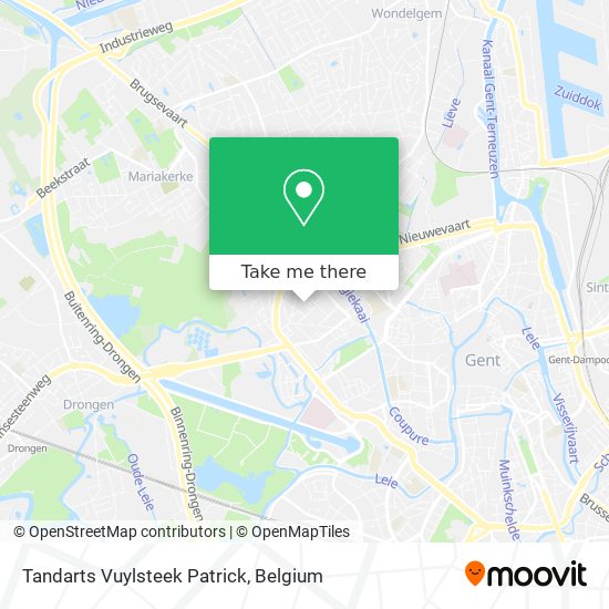 Tandarts Vuylsteek Patrick map