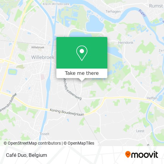 Café Duo map