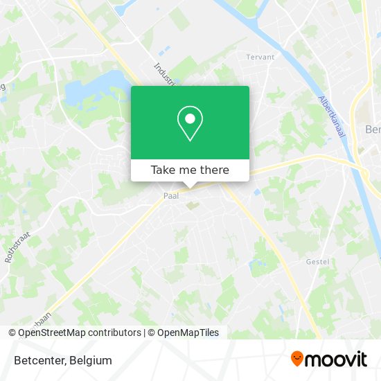 Betcenter map