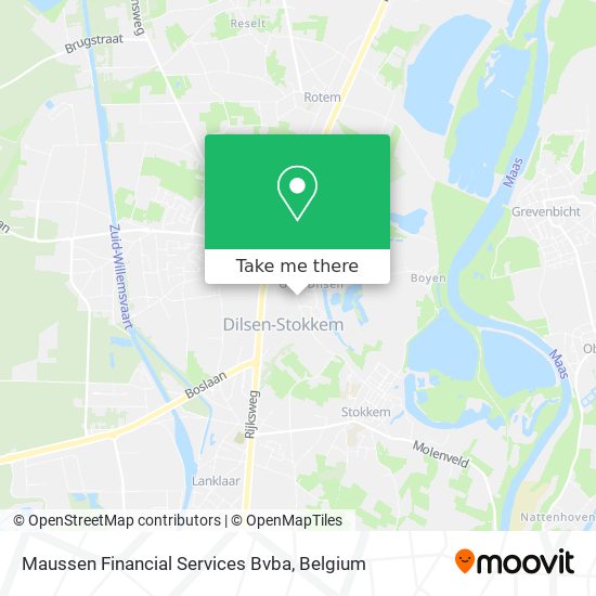 Maussen Financial Services Bvba map