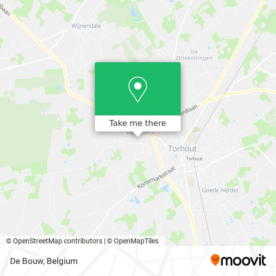 De Bouw map