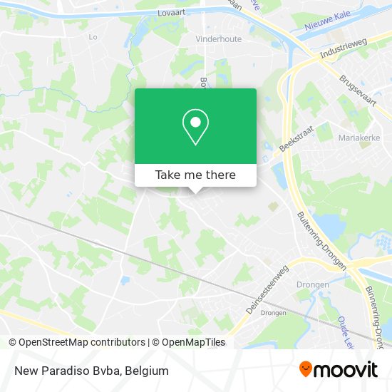 New Paradiso Bvba map