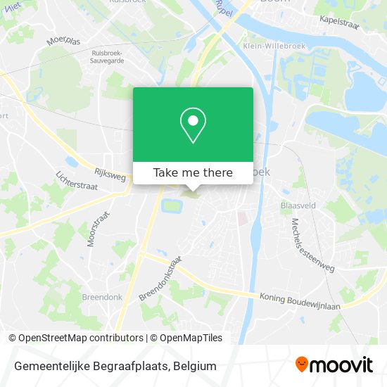 Gemeentelijke Begraafplaats plan