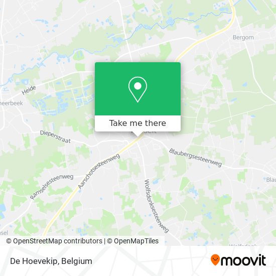 De Hoevekip map