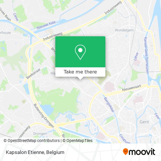 Kapsalon Etienne map