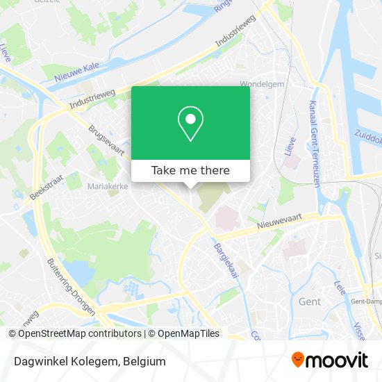 Dagwinkel Kolegem map