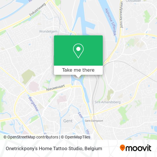 Onetrickpony's Home Tattoo Studio map