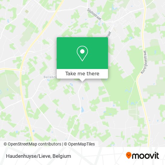 Haudenhuyse/Lieve map