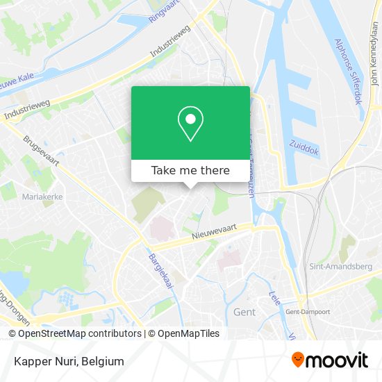 Kapper Nuri map