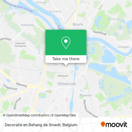 Decoratie en Behang de Smedt map