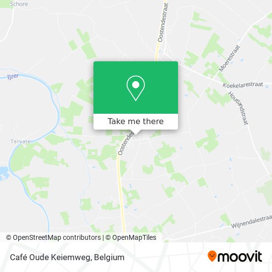 Café Oude Keiemweg map
