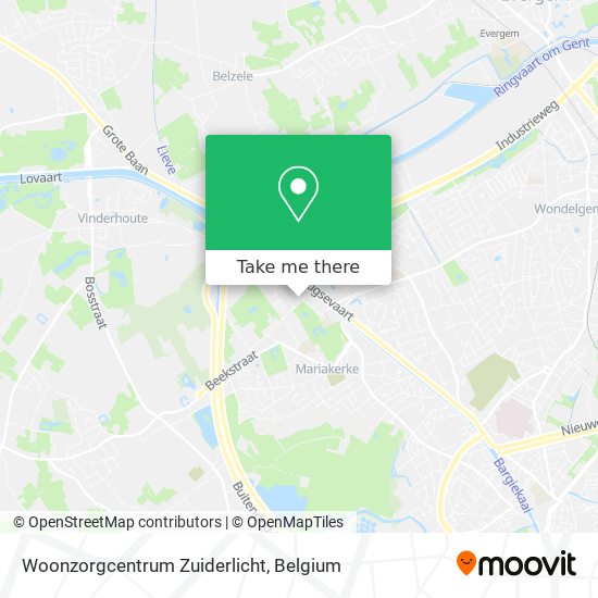 Woonzorgcentrum Zuiderlicht map