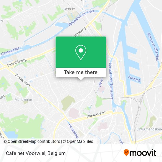 Cafe het Voorwiel plan