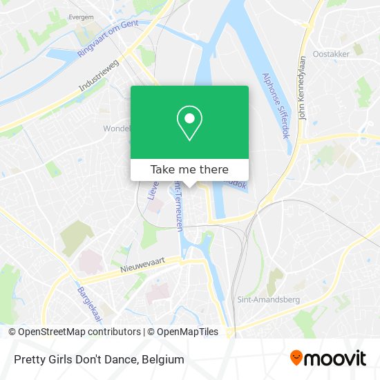Pretty Girls Don't Dance map