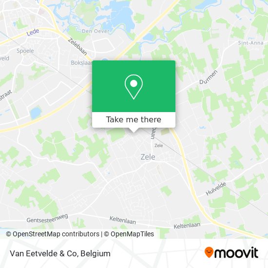Van Eetvelde & Co map