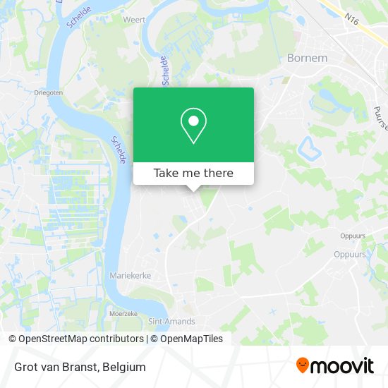 Grot van Branst map