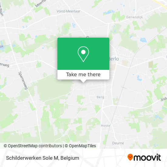 Schilderwerken Sole M map