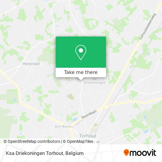 Ksa Driekoningen Torhout map