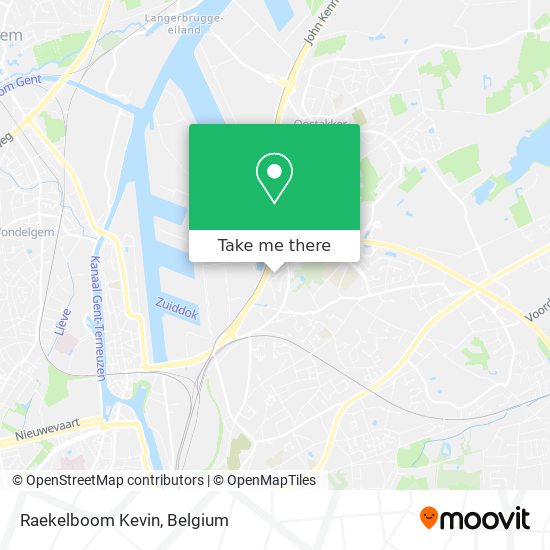 Raekelboom Kevin map