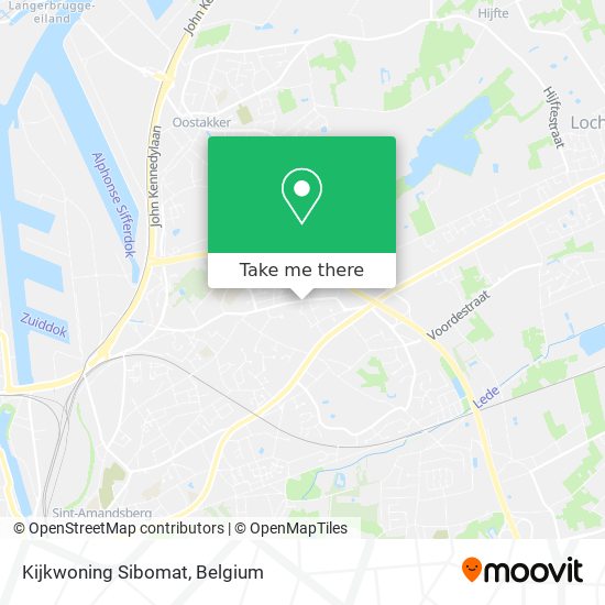 Kijkwoning Sibomat map