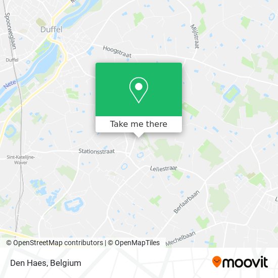 Den Haes map