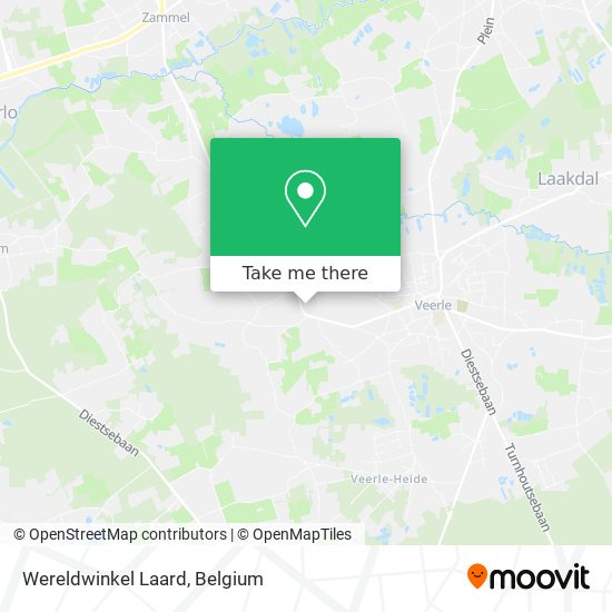 Wereldwinkel Laard map