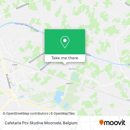 Cafetaria Pcv Skydive Moorsele plan