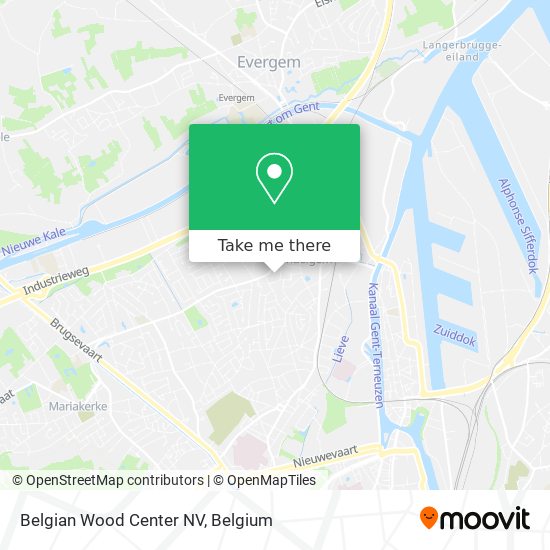 Belgian Wood Center NV map