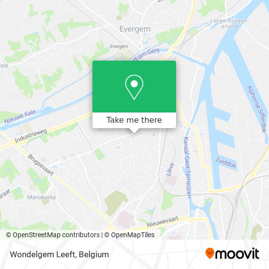 Wondelgem Leeft map