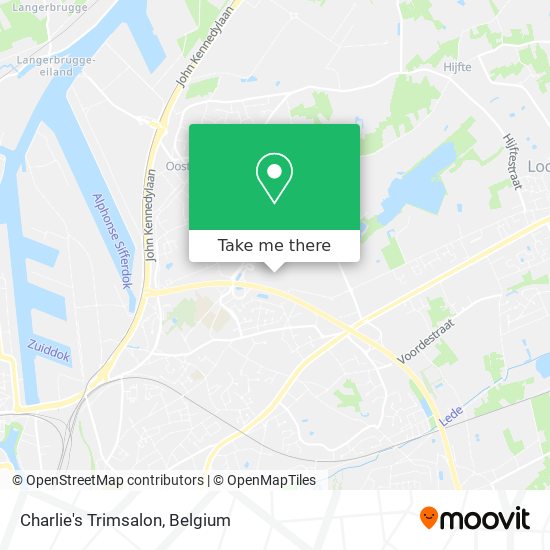 Charlie's Trimsalon map