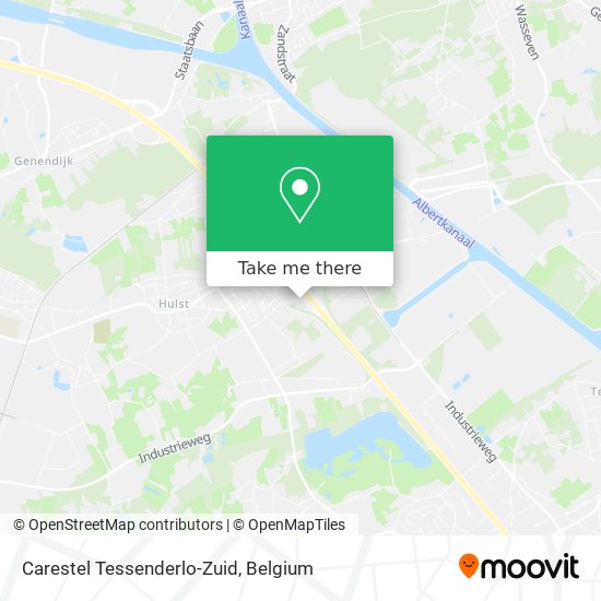Carestel Tessenderlo-Zuid plan