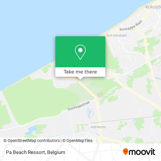 Pa Beach Ressort map