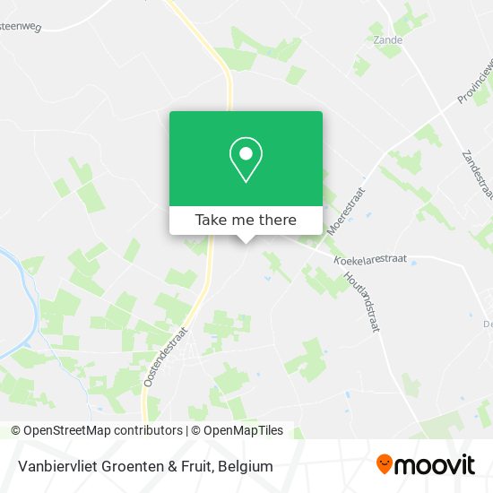 Vanbiervliet Groenten & Fruit map